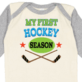 thumbnail image 4 of Inktastic My First Hockey Season Boys or Girls Long Sleeve Baby Bodysuit, 4 of 5