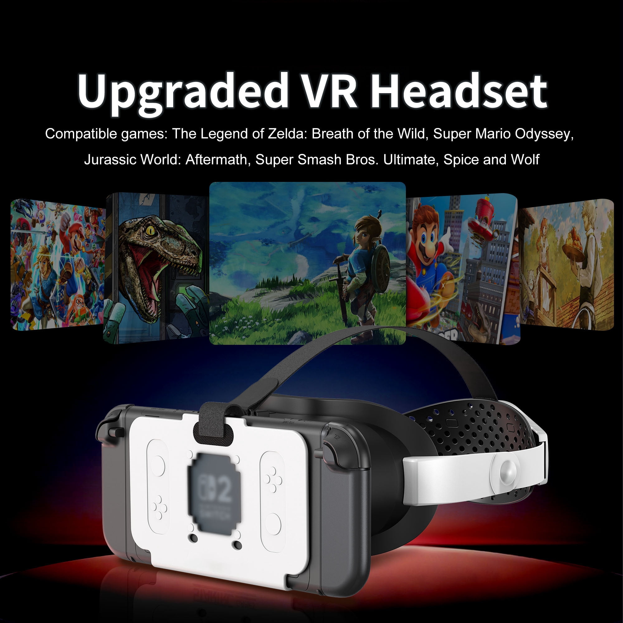 Newest VR Headset for Nintendo Switch 2 Model, 3D VR Glasses with