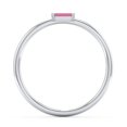 thumbnail image 3 of East-West Stackable Baguette Birthstone Ring - Ruby (July), 3 of 5