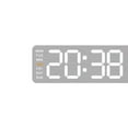 thumbnail image 6 of deevoka Digital Wall Clock Large Display Table Clock for Office Livingroom Classroom White Shell, 6 of 9