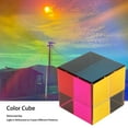 thumbnail image 3 of Color , Mixing Colour , 6 Sides Optical Glass  For  Desktop Decoration, For Educational Toys Physics Toys, 3 of 8