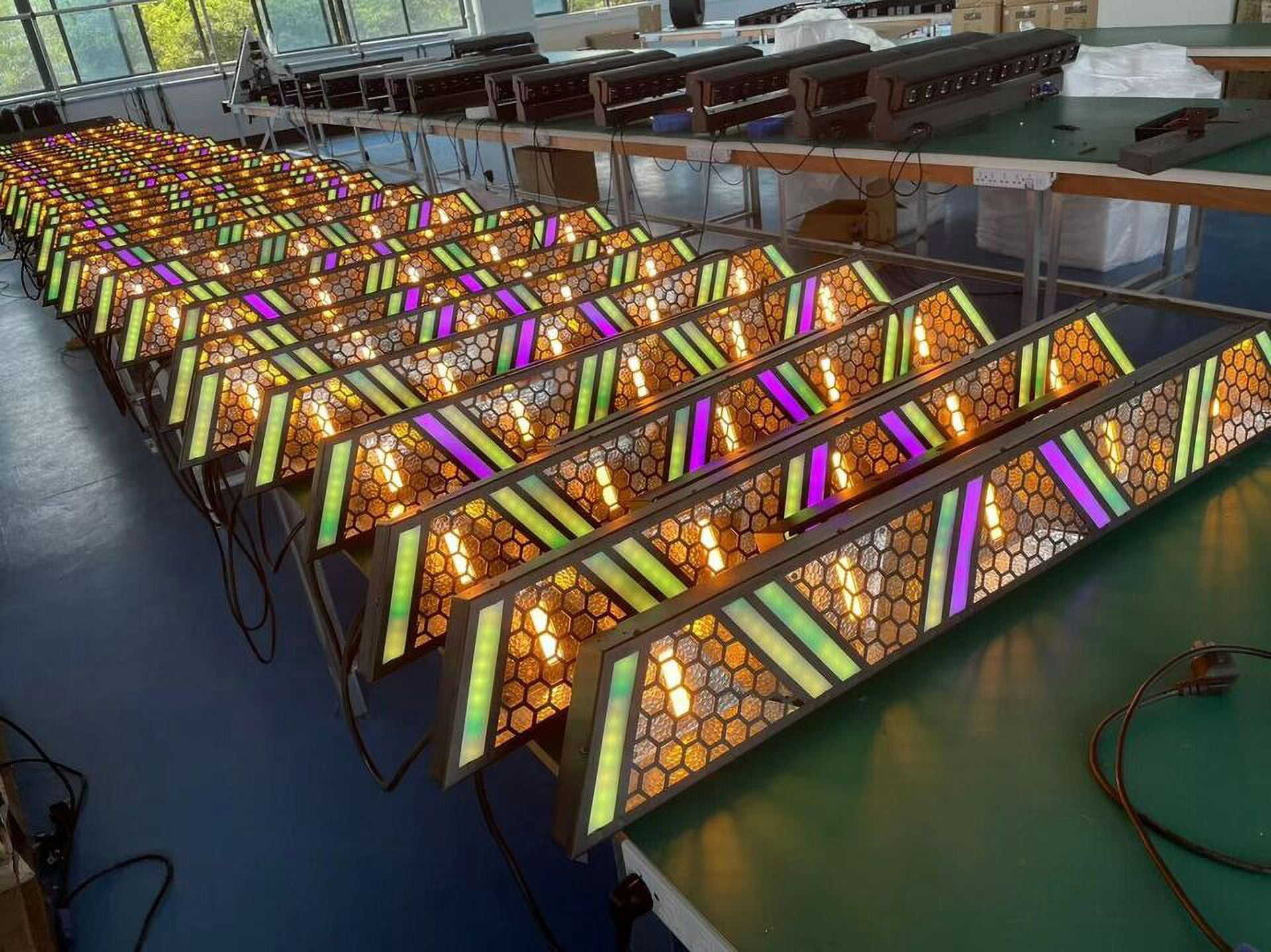 5x60W Split joint LED Pixel Retro Light 168*0.3w Wash Stage Effect Light Bar
