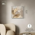 thumbnail image 5 of Golden Boughs Canvas Elegant Nature Art by Art Remedy, Silver Frame, 24 x 24, 5 of 7