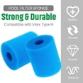 thumbnail image 3 of Type H Pool Filter Cartridge Sponge for Intex Pool Pump, Swimming Pool Filter Foam Reusable Washable Type H Replacement Filter Pump Cartridge, 3 of 12