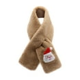 thumbnail image 2 of Wancir 2024 Kid Fashion Scarf for Girls ＆ Boys Plush Warm Scarf Cute Deer Outdoor Neck Winter Scarf for Child, 2 of 3