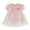 Pink, variant on Baby Girl Tutu Dress Lace Puff Sleeve Bow Floral Tulle Princess Birthday Party Dresses Wedding Flower Girls Clothes
