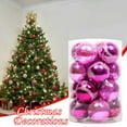 thumbnail image 4 of Twfbrm 16 Pcs Christmas Ball Ornaments Shatterproof Christmas Tree Decorations Foam Glitter Balls Hanging Xmas Tree Balls Ornaments for Home New Year Holiday Indoor Outdoor Party Decor, 4 of 4