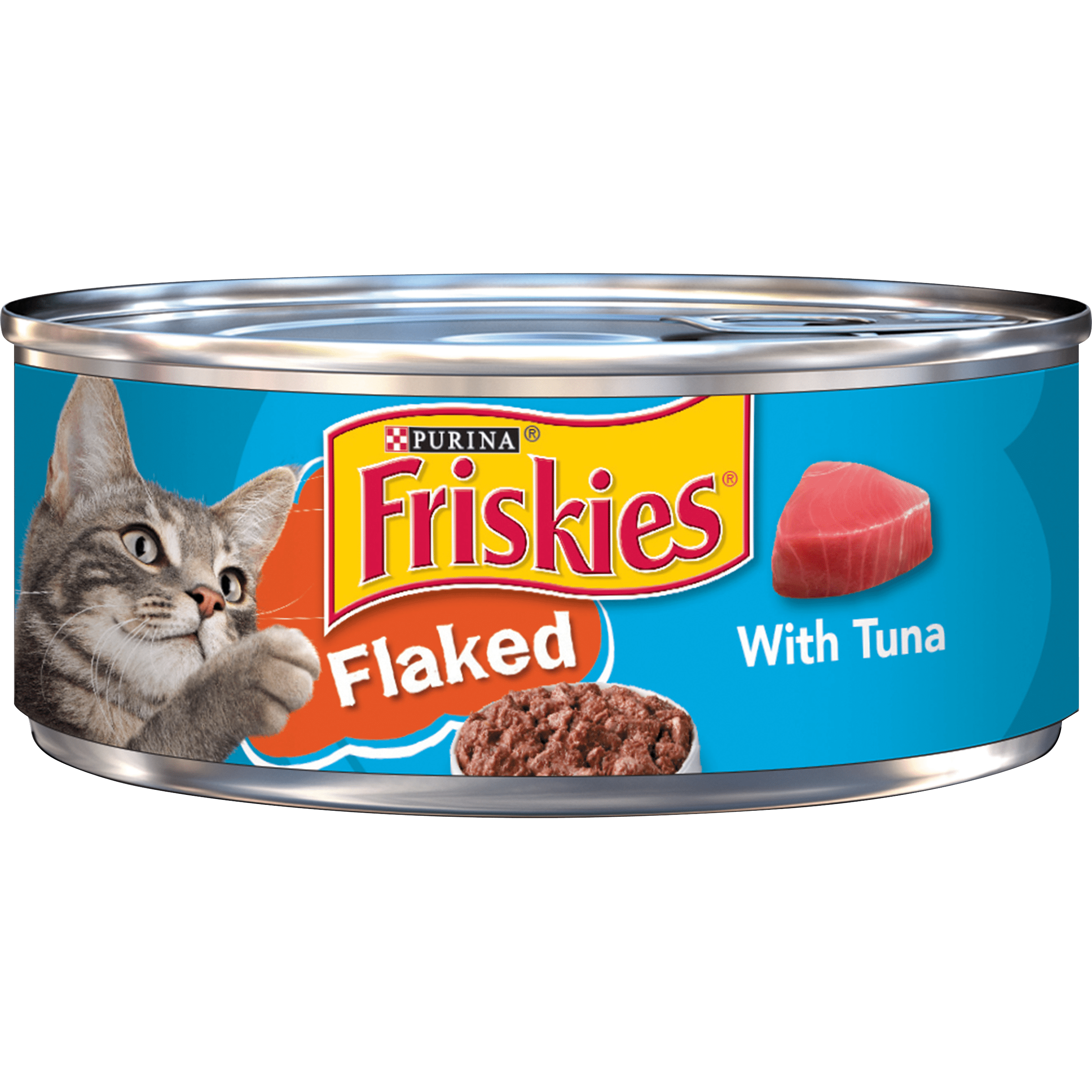 Friskies Wet Cat Food, Flaked With Tuna 