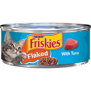 Friskies Wet Cat Food, Flaked With Tuna, 5.5 oz. Can