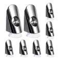 thumbnail image 2 of 8pcs Glass Shelf Brackets Bathroom Glass Shelf Fixing Brackets Bathroom Glass Brackets For Fixing, 2 of 9