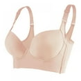 thumbnail image 1 of Valcatch Women's Seven-breasted Seamless Push up Bra Full Coverage Plus Size Wirefree Comfort Bra, 1 of 5