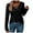A-Black, variant on Womens Long Sleeve Shirts V Neck Criss Cross Solid Color Blouses Loose Casual Fall Lightweight Tunic Tops