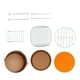 thumbnail image 4 of Juego de accesorios para freidora de Pizza, rejilla para hornear pasteles dorados, juego de accesorios para freidora de 4,8-6,3QT, 4 of 14