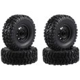 thumbnail image 1 of 4Pcs 65mm Tire Tyres Wheel for MN D90 D99S MN-90 MN91 MN98 MN99S WPL C14 C24 C24-1 C34 B14 B24 B36 R, 1 of 5