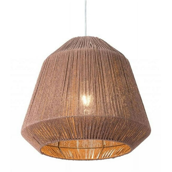 Brush Natural Ceiling Lamp, Brown