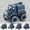 4Pcs Military Simulation Vehicle Under $5 a1, variant on RRJ MilitaryToyVehicles ForBoys, Simulation Anti-Aircraft Missile Launcher Car, Inertia Powered Plastic Army Truck, Battlefield Playset For KidsChildren'sGift
