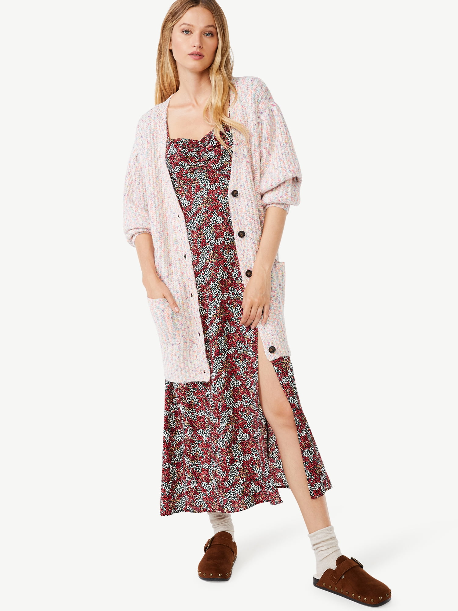 Scoop Women's Grandpa Cardigan