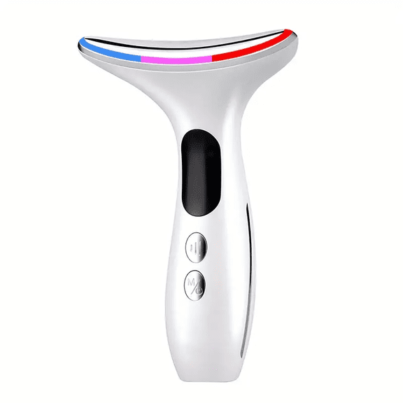 Neck Face Massager, 3-in-1 Microcurrent Face Sculpting Tool, Portable Facial Massage for Wrinkle Reduction & Skin Rejuvenation