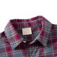 thumbnail image 3 of Camisas de manga corta con botones para niños, camisa a cuadros estilo búfalo para niños pequeños con bolsillo, camisa de vestir de uniforme escolar, 3 of 8