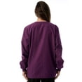 thumbnail image 3 of Just Love Women's Solid Scrub Jacket - Comfortable and Professional Uniform Coat (Eggplant, Small), 3 of 3