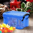 thumbnail image 7 of Candy Color Mini Storage Box, Transparent Small Lock Jewelry Box for Organizing Jewelry, Keys, Cosmetics, Office Supplies, Portable and Cute Storage Solution, 7 of 7