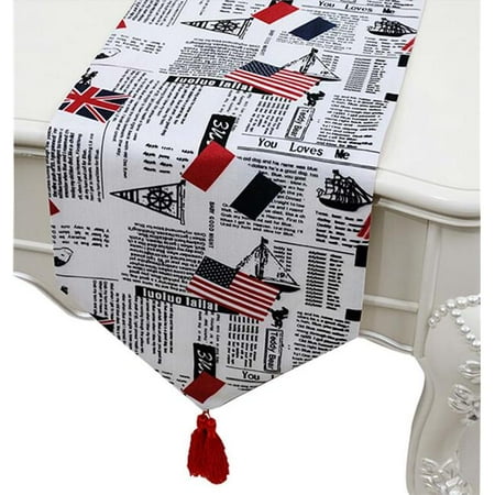 

Panda Superstore PS-HOM3742021-LILY01323 Elegant Runners Coffee Table Cloth - 33 x 150 cm