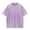Purple, variant on Tungbrin Men's Oversized T-Shirts Big and Talls Baggy Cotton Short Sleeve Casual Shirts Vintage Distressed Crewneck Tops