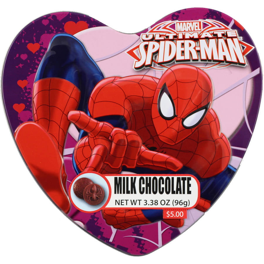 Galerie Marvel Ultimate SpiderMan Milk Chocolate in a