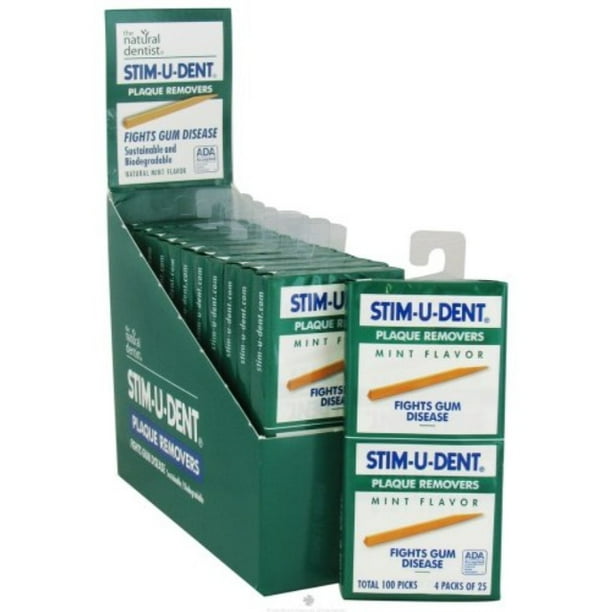 natural dentist stimudent original plaque removers mint 100