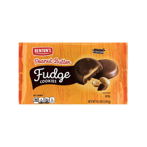 Benton's Peanut Butter Fudge Cookies 2-Pack 9.5 oz