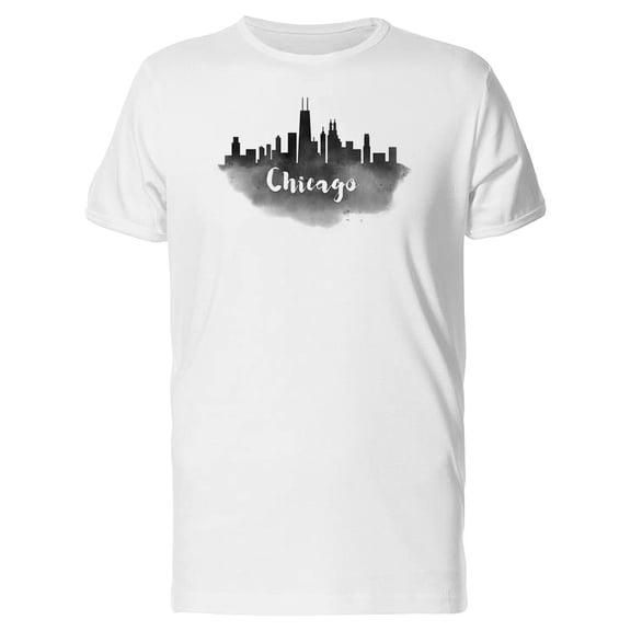 Chicago Black Paint Tee Men's -Image by Shutterstock