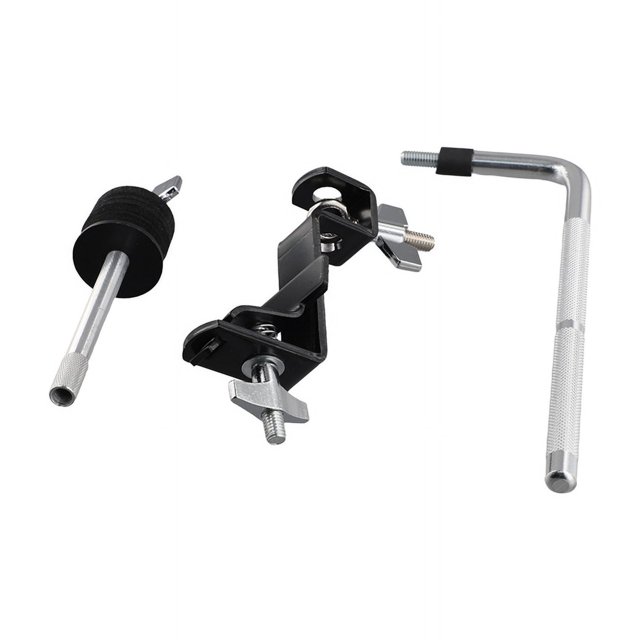 Drum Cowbell Holder Clamp Professional Percussion Musical Instrument Support Clip Portable Repairing Parts Cymbal Clip