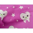 thumbnail image 5 of oneOone Cotton Poplin Light Pink Fabric Teeth Sewing Craft Projects Fabric Prints By Yard 42 Inch Wide, 5 of 5