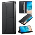 thumbnail image 1 of RFID Blocking Wallet Case for iPhone 14 Magnetic Leather Flip Cover with Stand Black, 1 of 7
