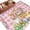 Pink, variant on Happy Easter 2'x6' Runner Rugs for Hallway Kitchen Bedside Non Slip Washable, Spring Easter Eggs Bunny Floral Blue Wood Entryway Rug Runners with Rubber Backing, Long Carpet Runner for Laundry Room