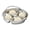 4 Squares, variant on Stainless Steel Divided Snack Plate with Double Handles and Dividers, Sectioned Tray for Family Gatherings Picnics Camping Movie Nights at Home