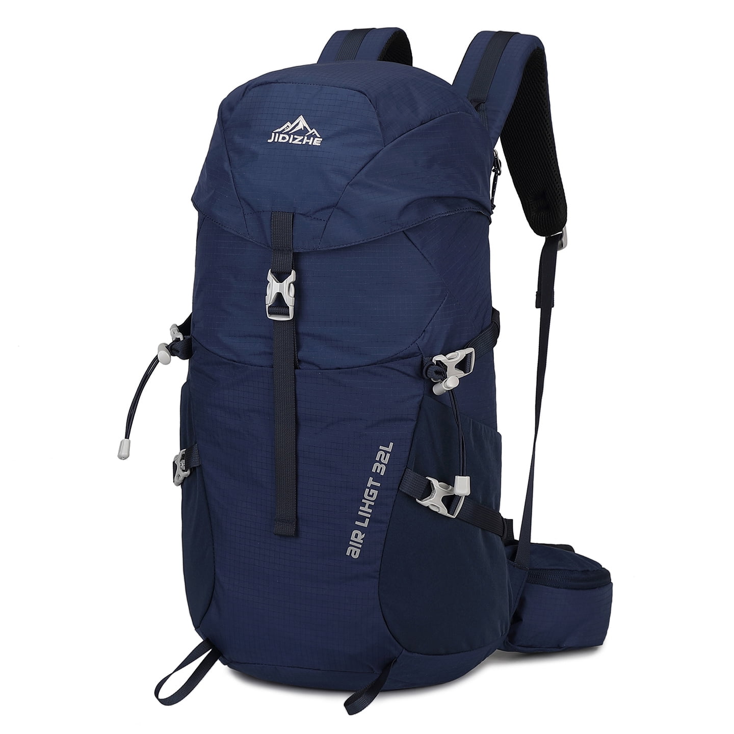 JIDIZHE 32L Polar Explorer Hiking Backpack, Lightweight Water-Resistant Outdoor Travel Backpack for Men & Women, Blue