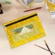 thumbnail image 5 of Estuche para lápices, bolsa para lápices, 2 piezas, carpeta de tela con ojales, B5, bolsa de almacenamiento para oficina, con tres agujeros y cremallera, estuche para lápices., 5 of 9