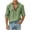 Green, variant on Mrmaere Button Down Shirt Men Roll Up Long Sleeve Casual Work Top With Dual Chest Pockets Black L