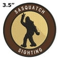 thumbnail image 2 of Sasquatch Sighting 3.5" Iron On Or Sew On Embroidered Fabric Badge Patch Unexplained Mysteries Iconic Series, 2 of 2