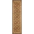 thumbnail image 3 of SAFAVIEH Lyndhurst Mason Floral Border Runner Rug, Brown, 2'3" x 16', 3 of 8