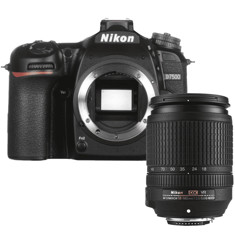 Nikon D7500 20.9MP Digital SLR Camera with 18140mm VR AFS DX Zoom