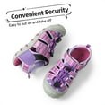 thumbnail image 3 of Dream Pairs Unisex Boys Girls Closed-Toe Outdoor Summer Sport Athletic Sandals Toddler/Little Kid/Big Kid 181105K PURPLE/LIGHT/PURPLE Size 11, 3 of 7