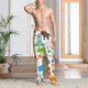 thumbnail image 2 of Balery Animals Pantalones de pijama para hombre, pijama ultraligero, pantalón de descanso-Medium, 2 of 6