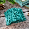 thumbnail image 6 of unbranded  1000 Pcs Wire Tie Cables Electrical Ties Plants Twist Green, 6 of 8