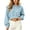 Blue, variant on Women's OversizedHoodies Trendy Pullover Hooded Long-Sleeved Drawstring Sports Solid Color Casual Hoodies