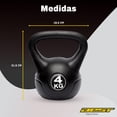thumbnail image 3 of Pesa Rusa Best Kettlebell 4kg para Ejercicio en Casa Y3438, 3 of 6