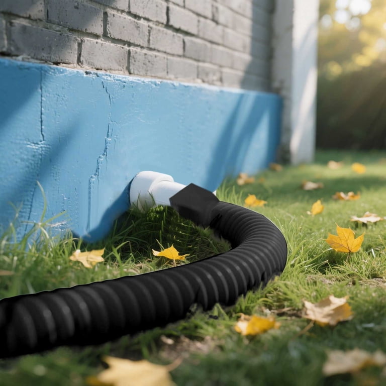 Gutter Pro Extensions Gutter Systems 2 Pack Flexible Rain Gutter Downspout Extensions ...