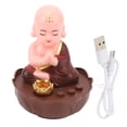 thumbnail image 2 of Buddha Desktop Statue, Blessing Cartoon Music Playback Buddha Chanting Decoration  for Home, 2 of 8