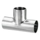 thumbnail image 1 of Divisor de Conducto en T, Conector de Soldadura de Conducto de Metal en Forma de T de 2 1/4 Pulgadas, Accesorio de Divisor de Tubo de Escape Redondo, 1", 1 of 1